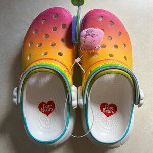 rainbow care bears crocs size 6